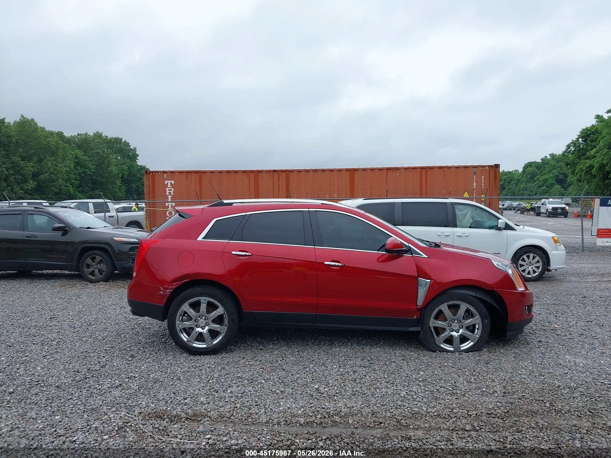 2013 Cadillac Srx Performance Collection Red vin: 3GYFNDE38DS604278