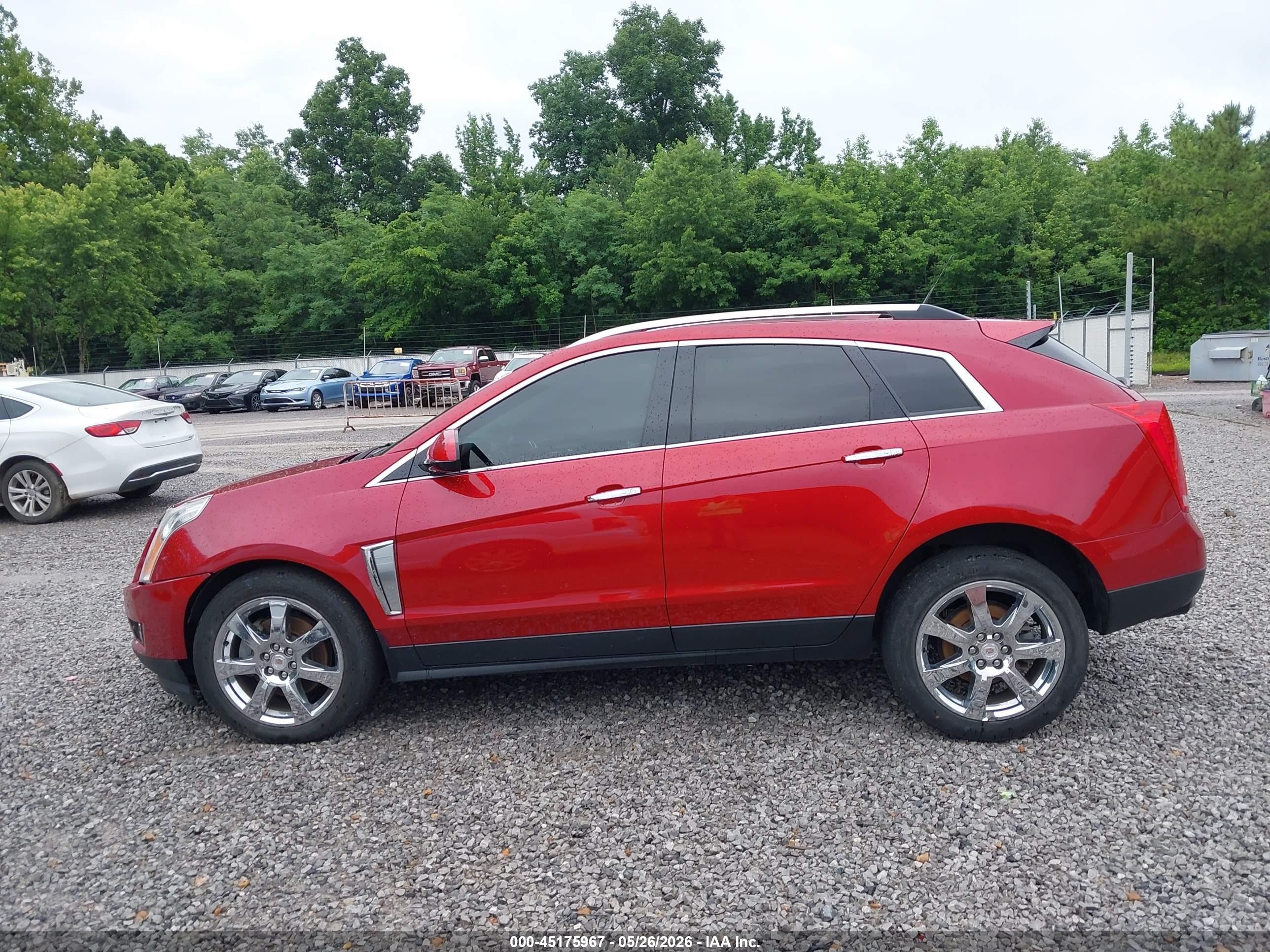2013 Cadillac Srx Performance Collection Red vin: 3GYFNDE38DS604278
