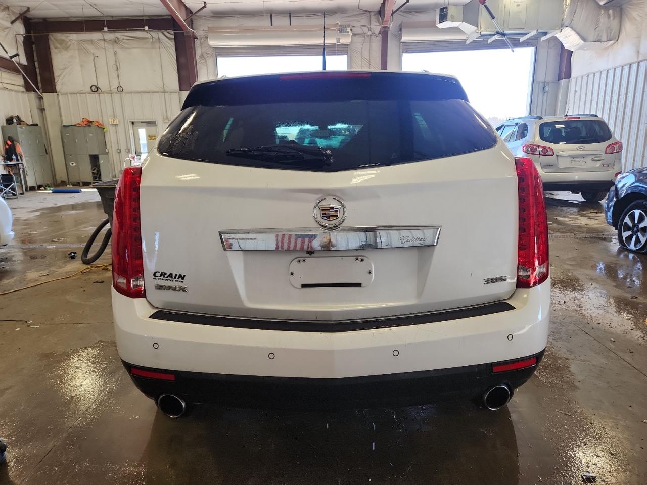 2013 Cadillac Srx Performance Collection White vin: 3GYFNDE38DS654095