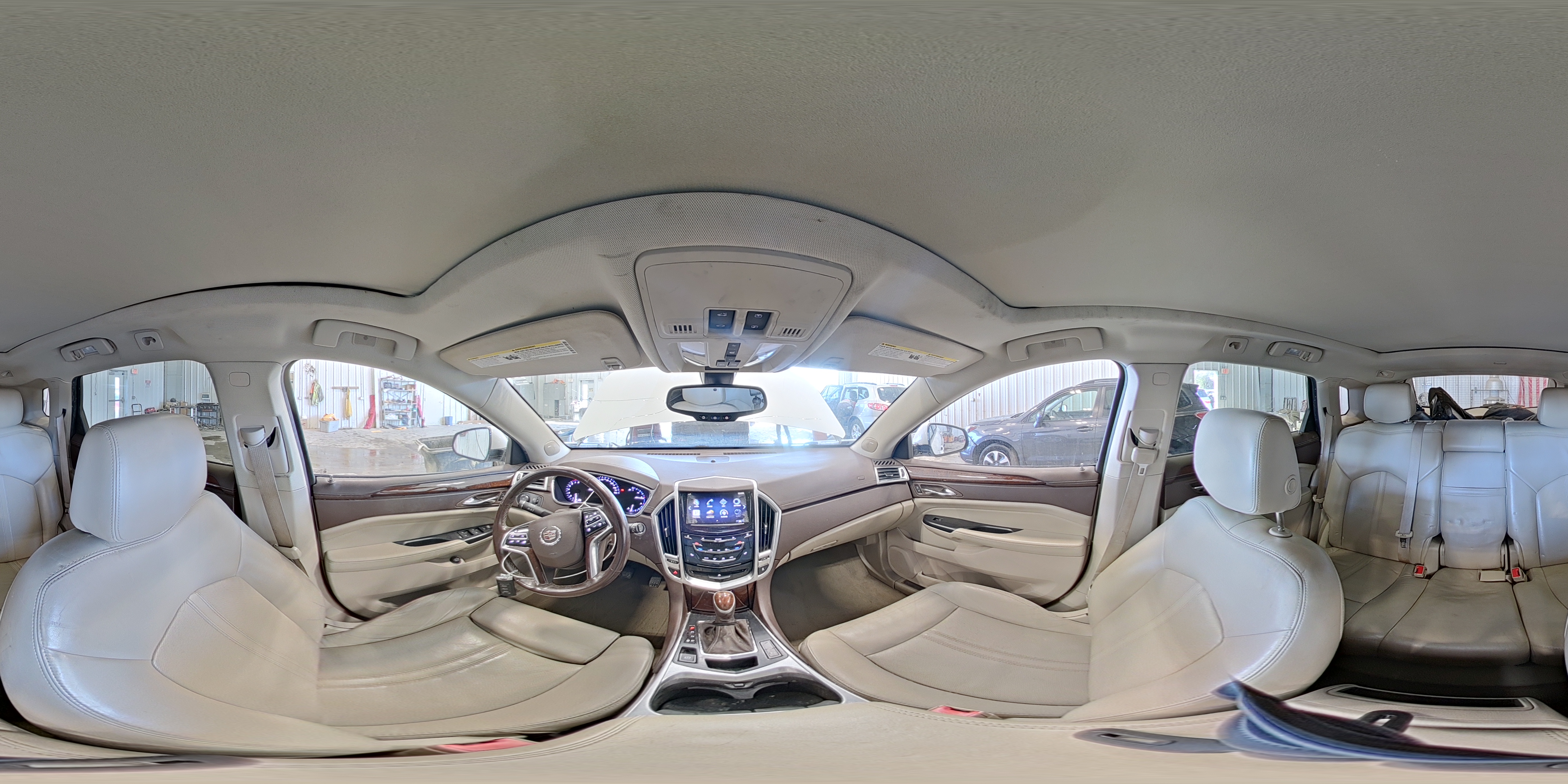 2013 Cadillac Srx Performance Collection White vin: 3GYFNDE38DS654095