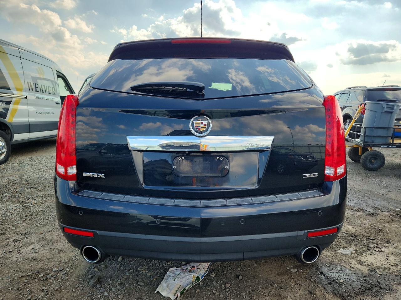 2015 Cadillac Srx Premium Collection Black vin: 3GYFNDE38FS585993