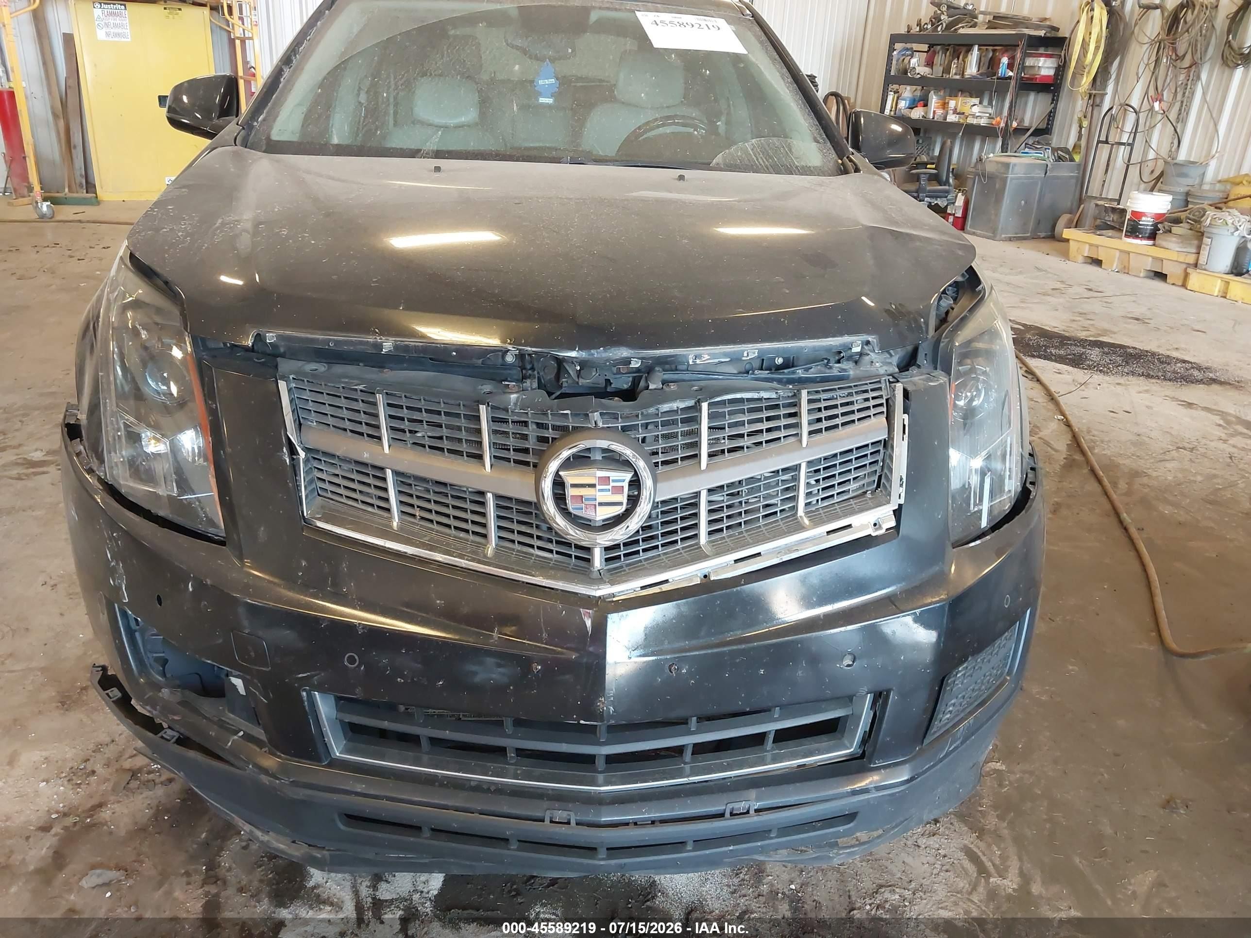 2012 Cadillac Srx Luxury Collection Black vin: 3GYFNDE39CS500090