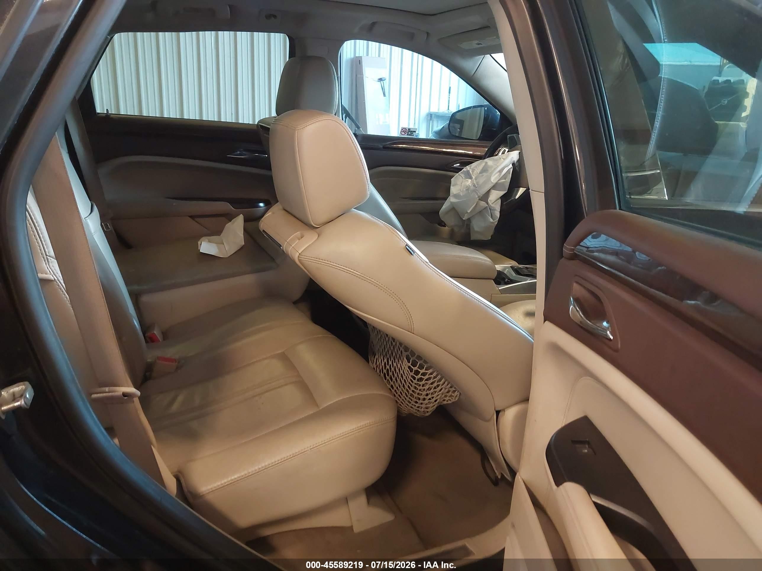 2012 Cadillac Srx Luxury Collection Black vin: 3GYFNDE39CS500090