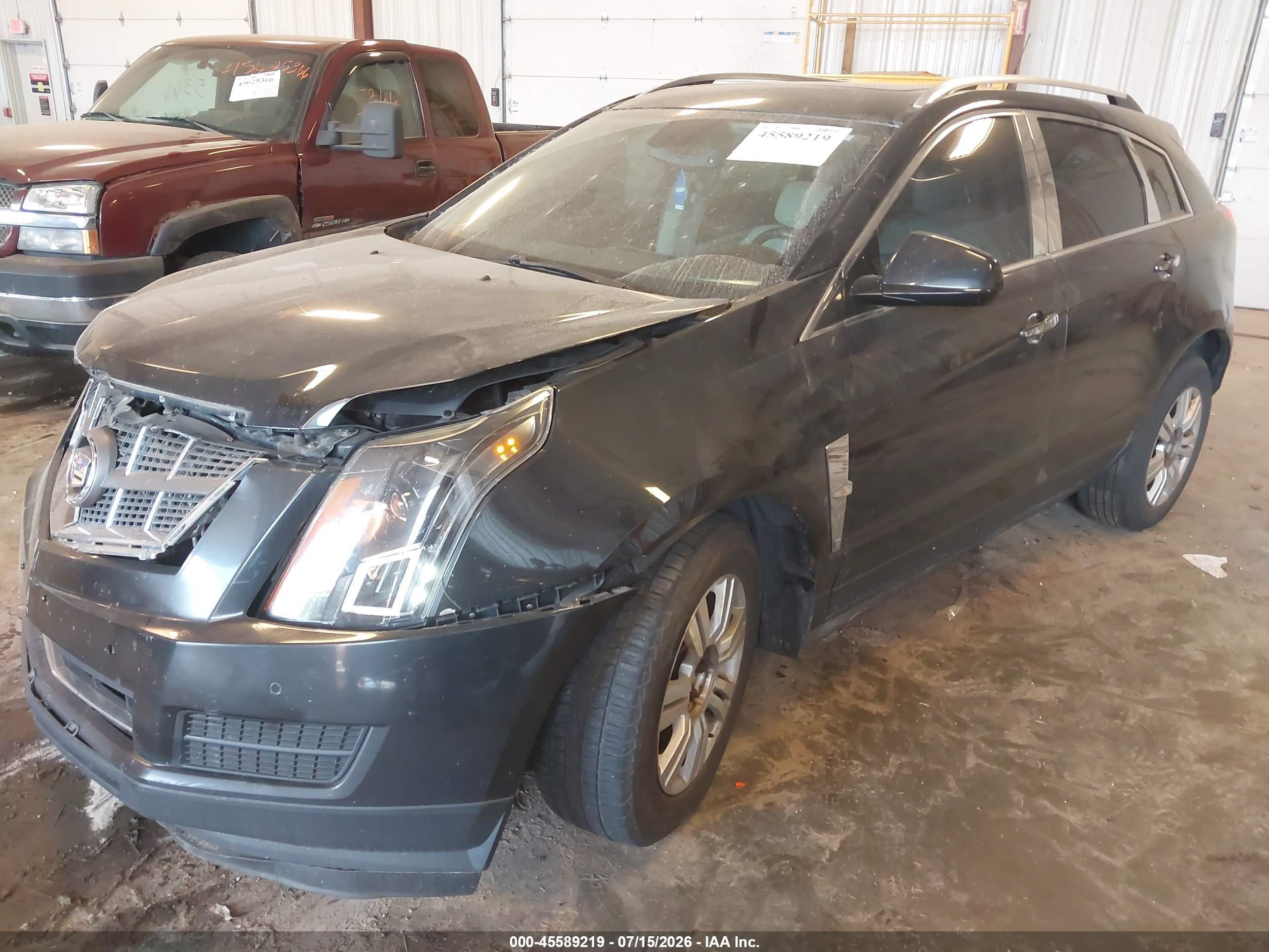 2012 Cadillac Srx Luxury Collection Black vin: 3GYFNDE39CS500090