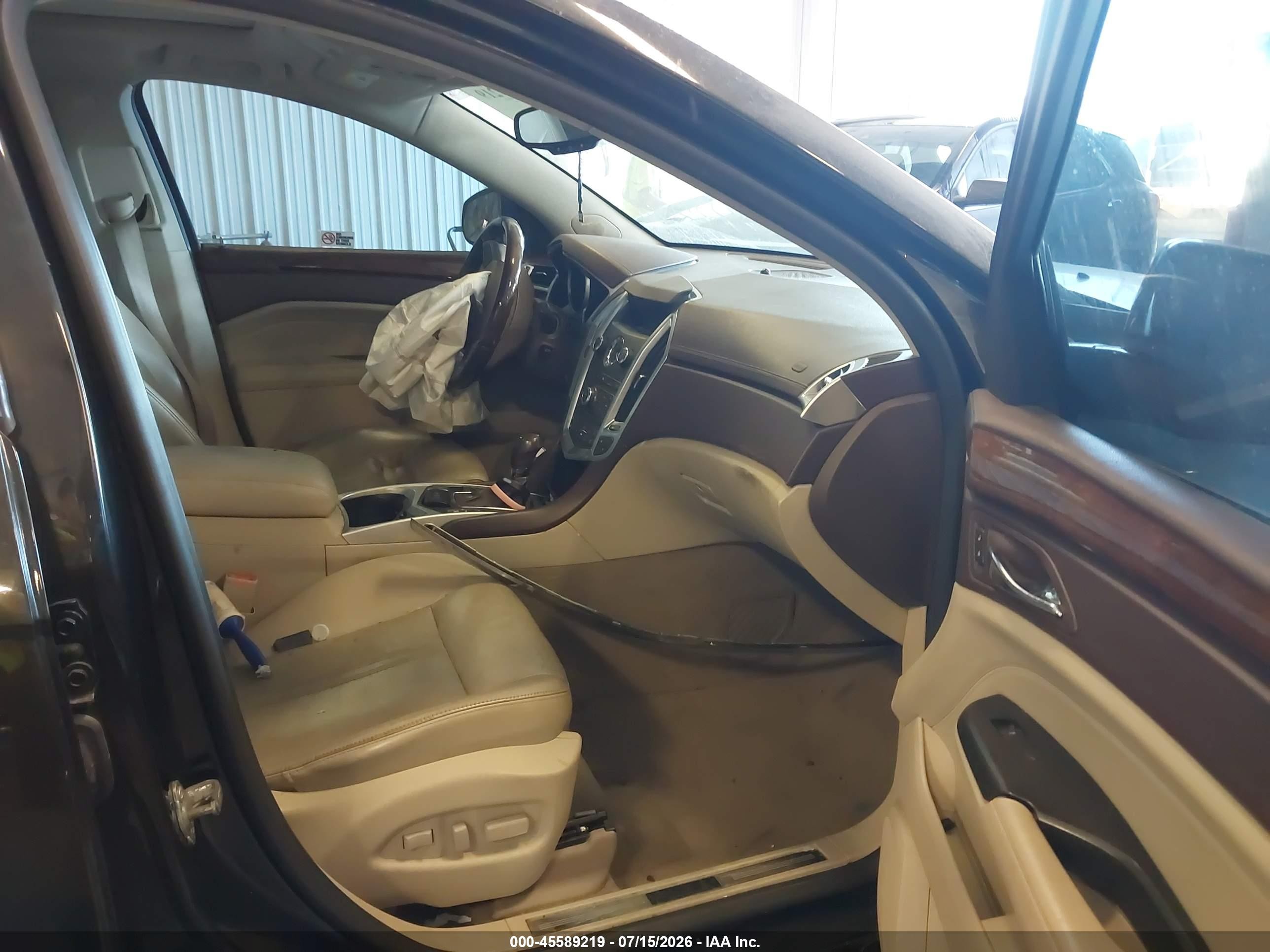 2012 Cadillac Srx Luxury Collection Black vin: 3GYFNDE39CS500090