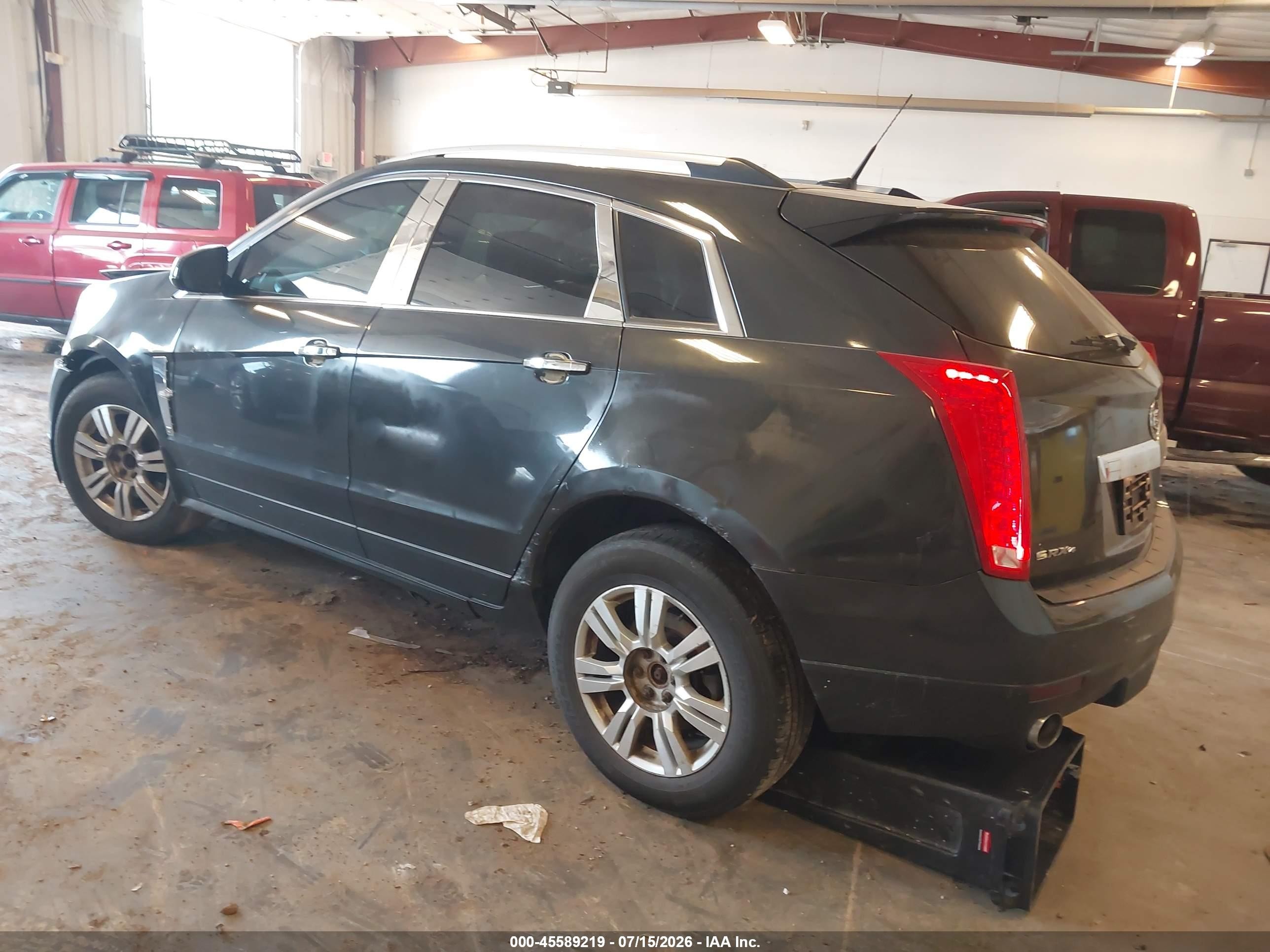 2012 Cadillac Srx Luxury Collection Black vin: 3GYFNDE39CS500090