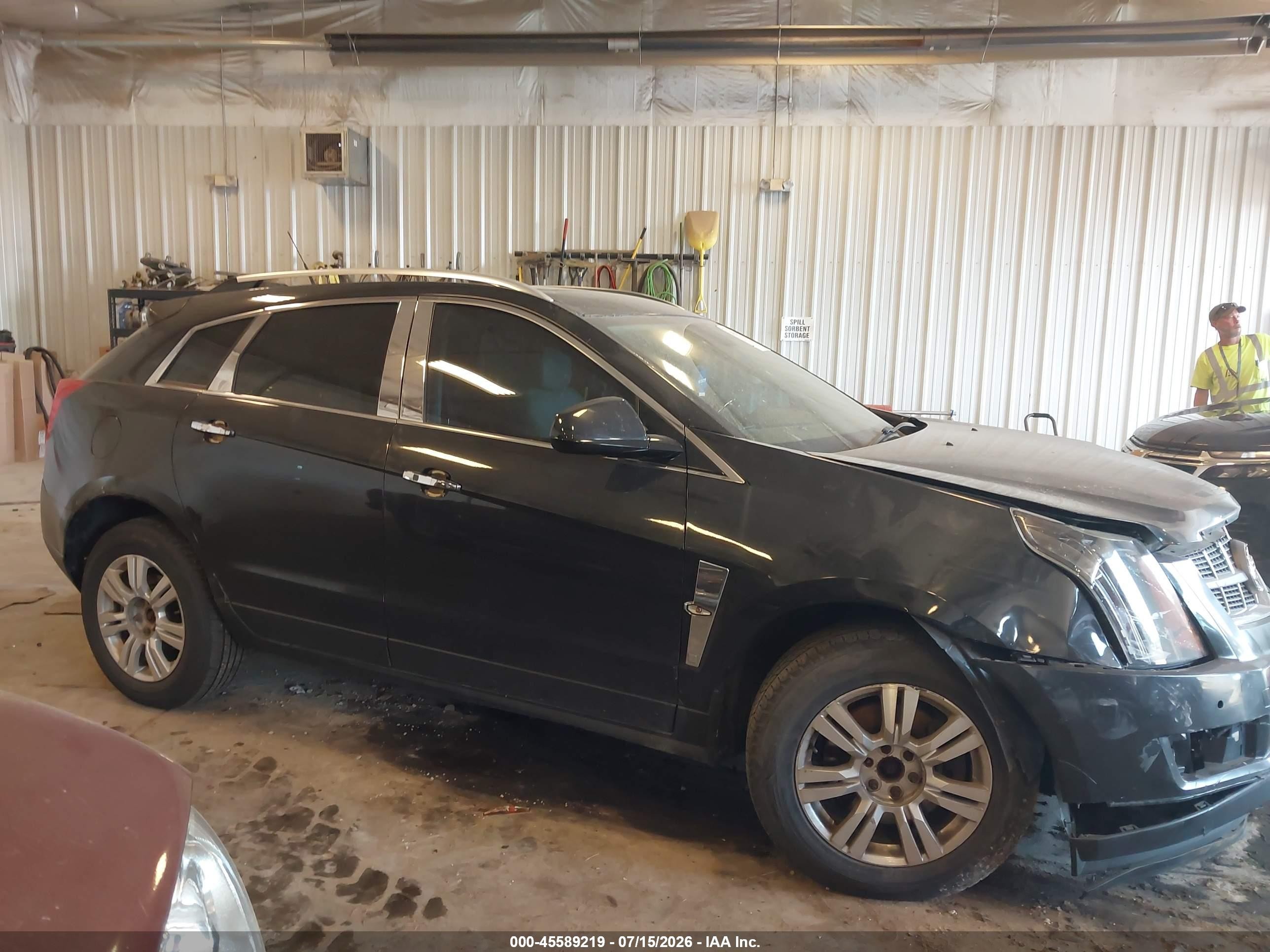 2012 Cadillac Srx Luxury Collection Black vin: 3GYFNDE39CS500090