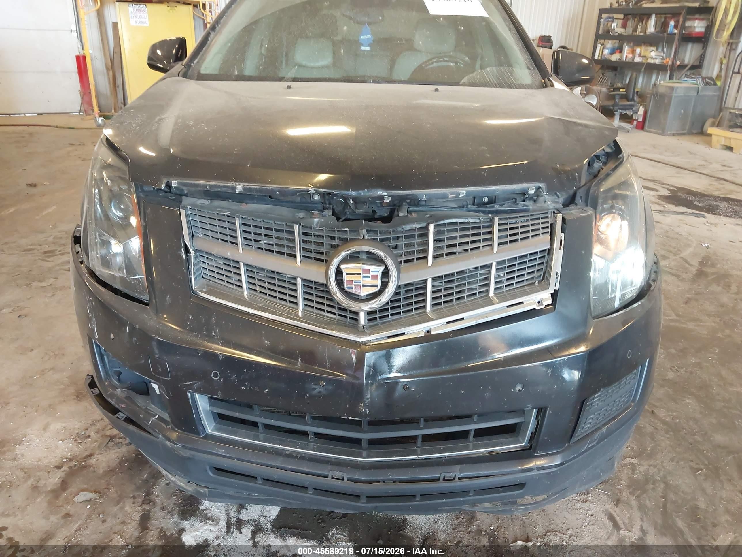 2012 Cadillac Srx Luxury Collection Black vin: 3GYFNDE39CS500090