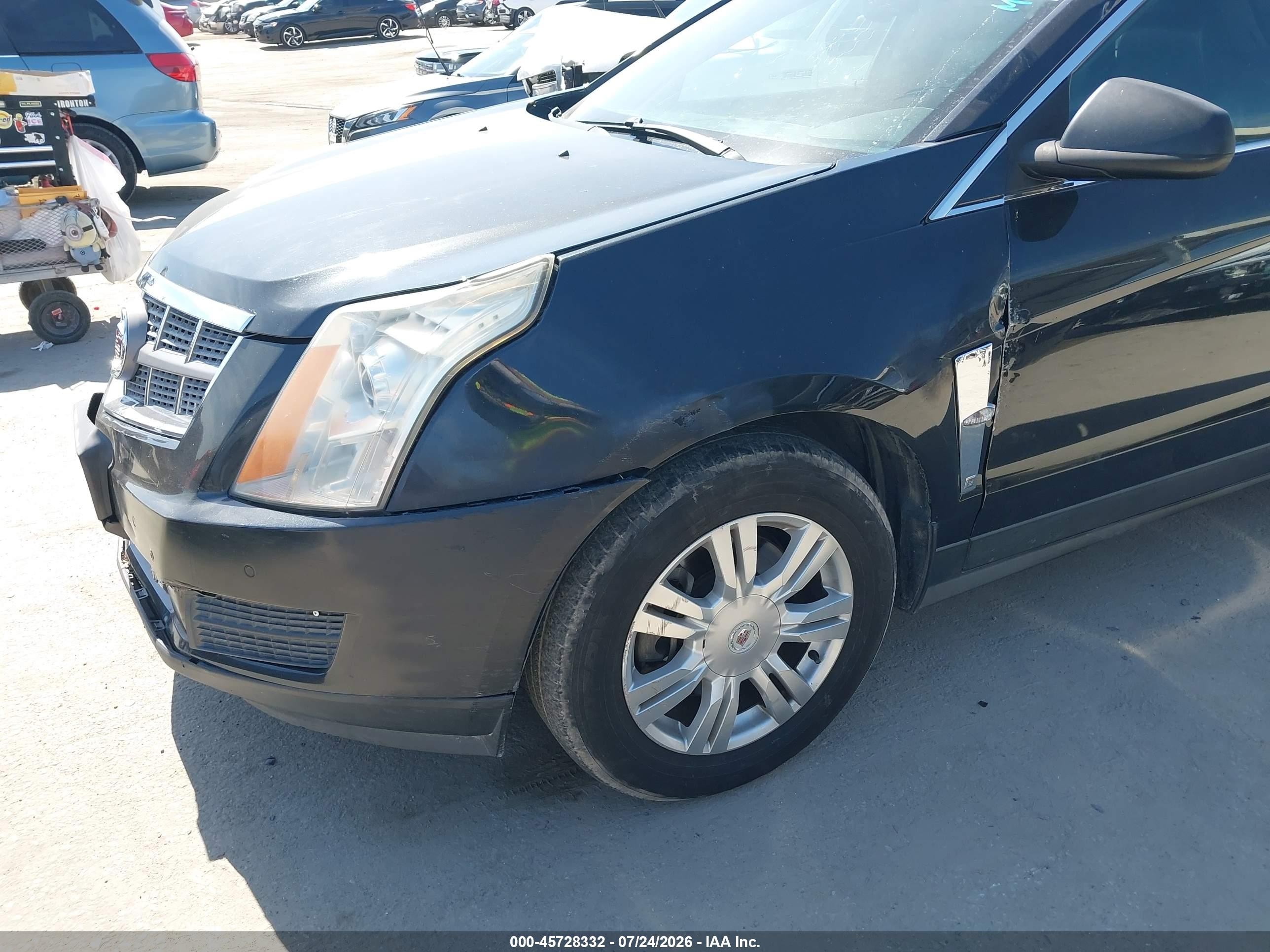 2012 Cadillac Srx Luxury Collection Black vin: 3GYFNDE39CS505578