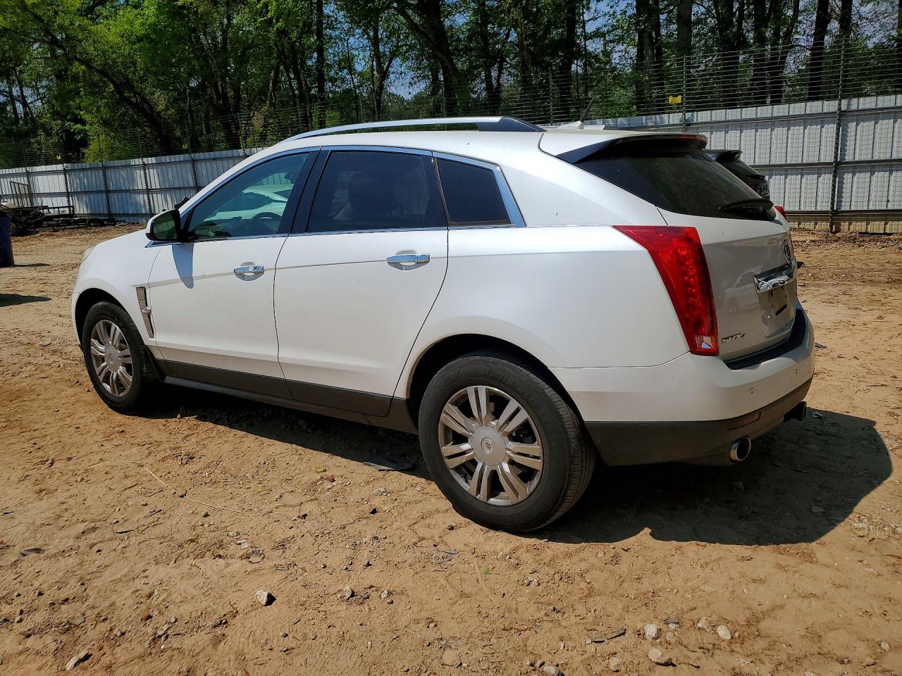 2012 Cadillac Srx Luxury Collection White vin: 3GYFNDE39CS547569