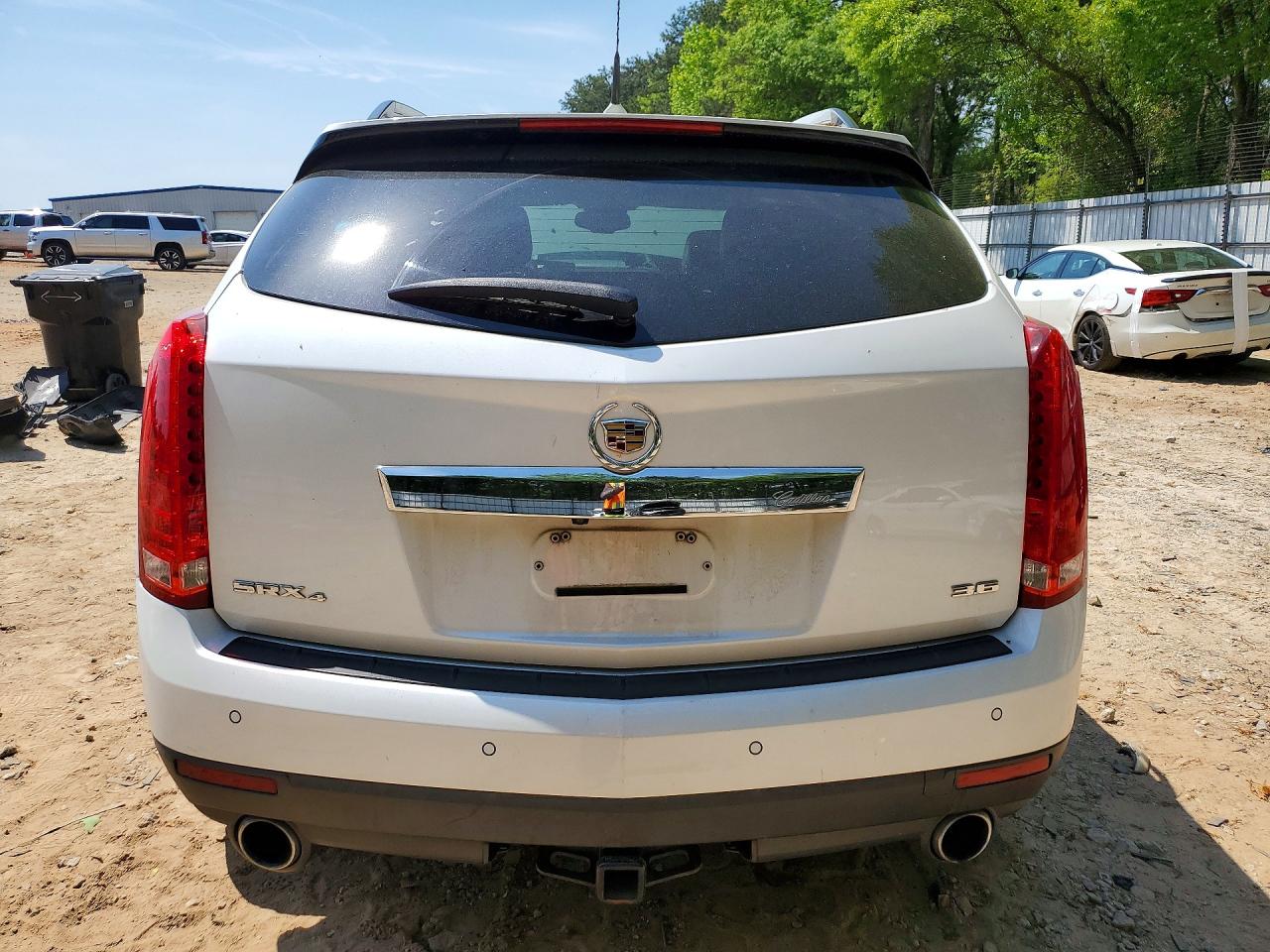 2012 Cadillac Srx Luxury Collection White vin: 3GYFNDE39CS547569