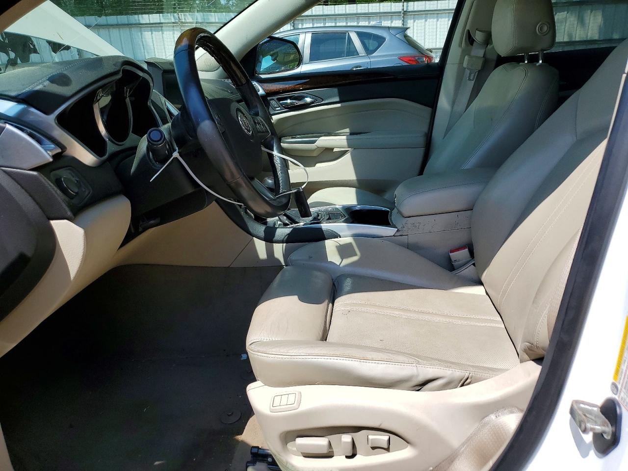 2012 Cadillac Srx Luxury Collection White vin: 3GYFNDE39CS547569