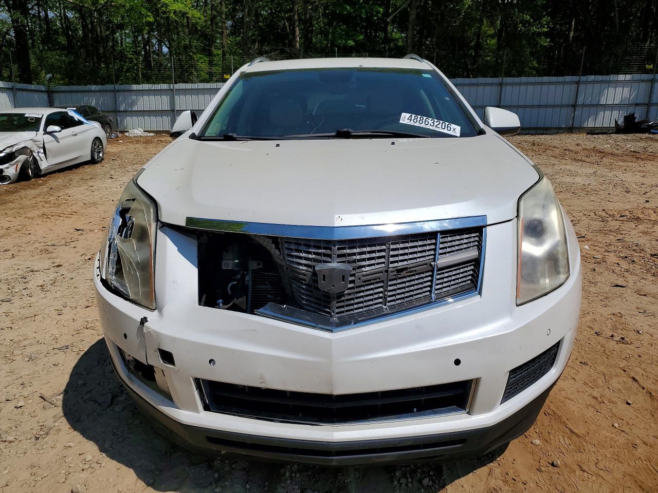 2012 Cadillac Srx Luxury Collection White vin: 3GYFNDE39CS547569