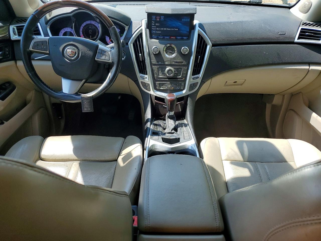 2012 Cadillac Srx Luxury Collection White vin: 3GYFNDE39CS547569