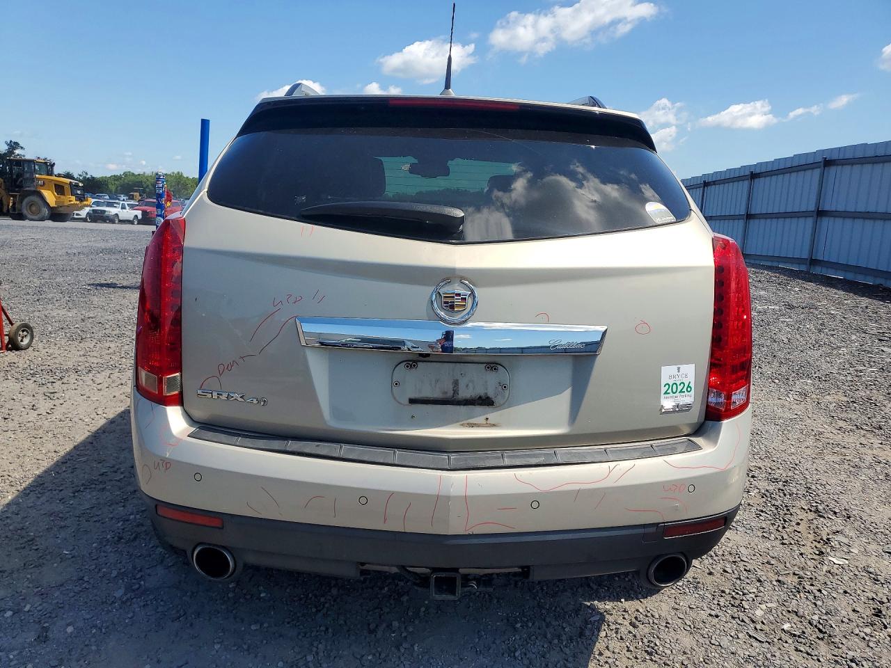 2012 Cadillac Srx Luxury Collection Beige vin: 3GYFNDE39CS588977