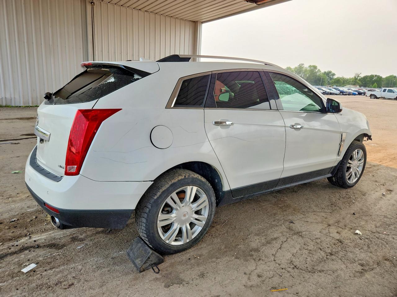 2012 Cadillac Srx Luxury Collection White vin: 3GYFNDE39CS635019