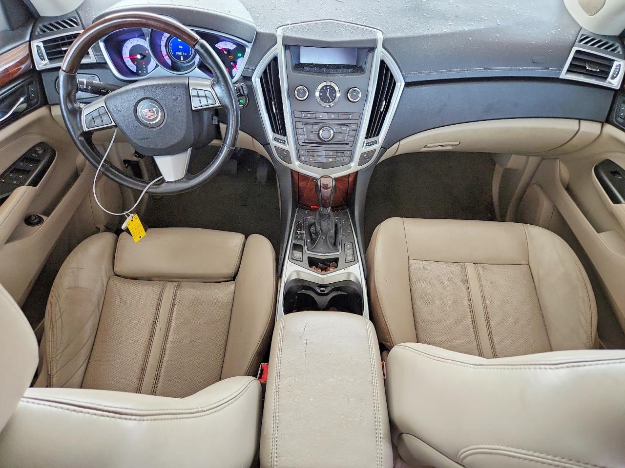 2012 Cadillac Srx Luxury Collection White vin: 3GYFNDE39CS635019