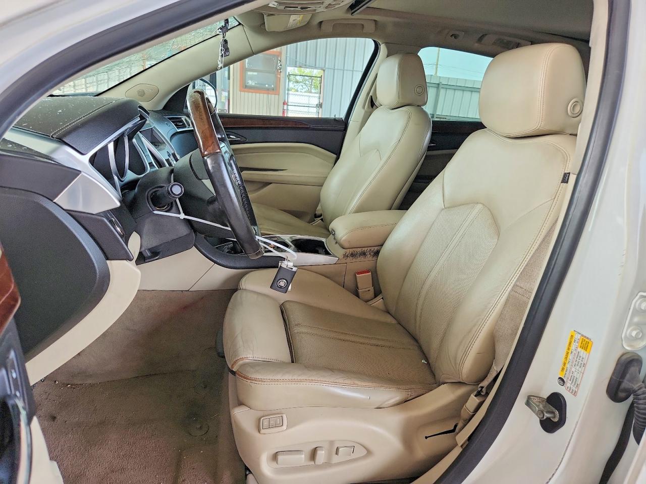 2012 Cadillac Srx Luxury Collection White vin: 3GYFNDE39CS635019