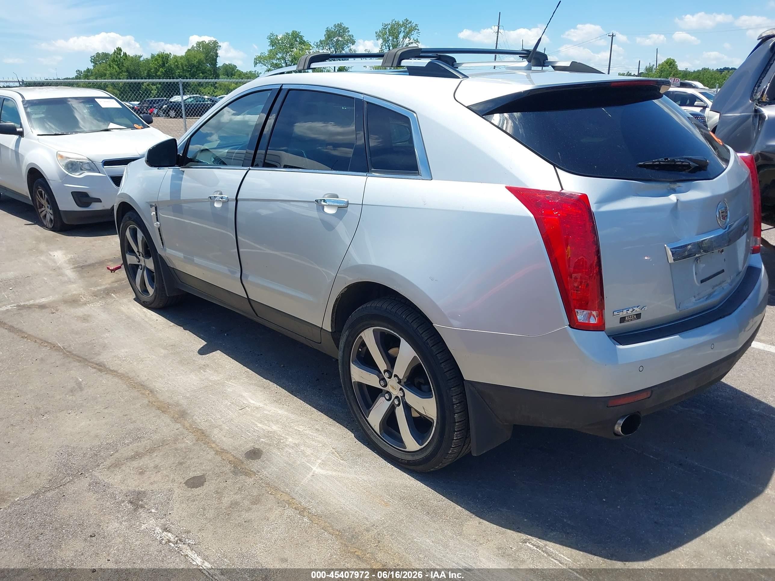 2012 Cadillac Srx Luxury Collection Silver vin: 3GYFNDE39CS647137