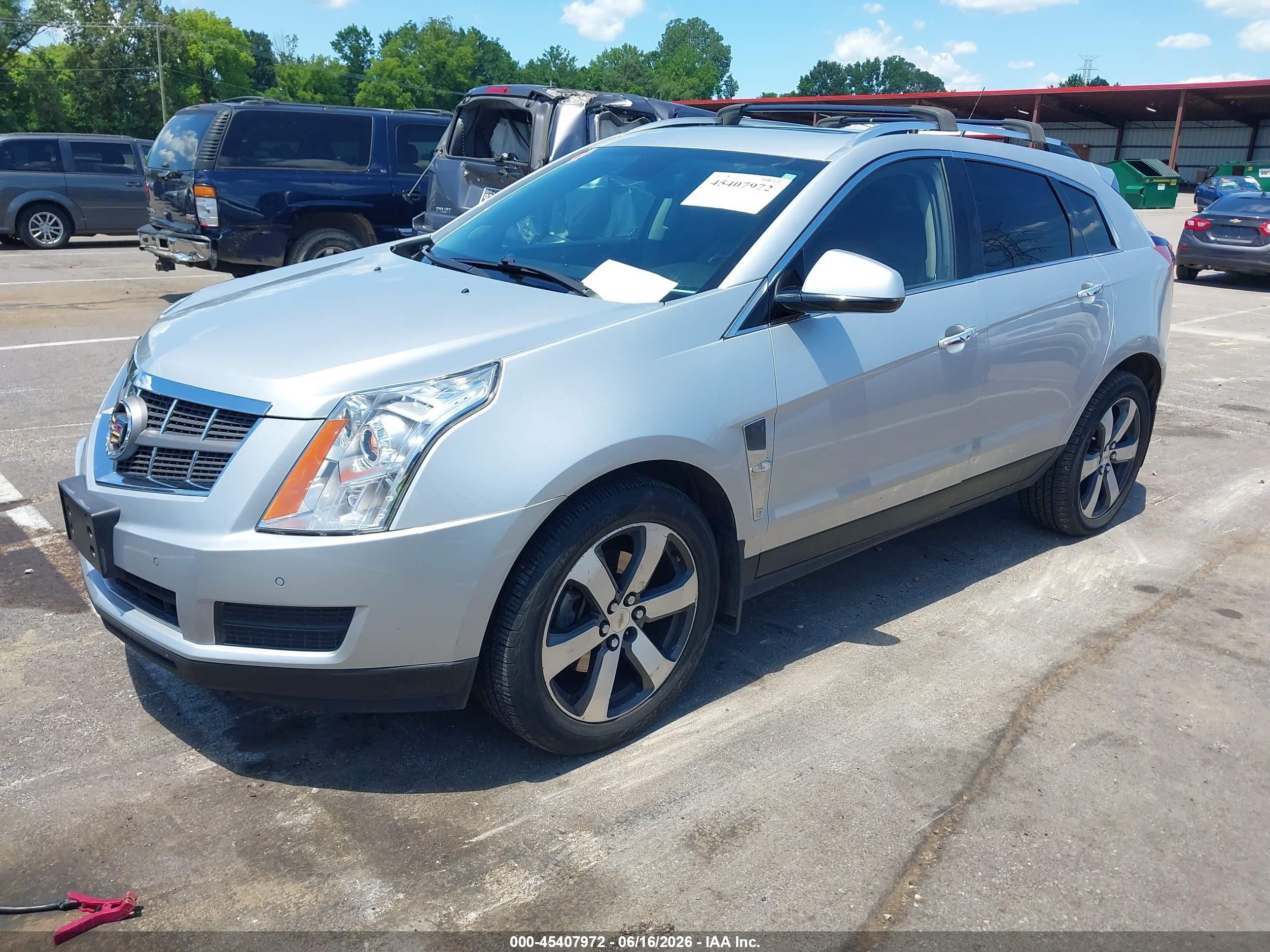 2012 Cadillac Srx Luxury Collection Silver vin: 3GYFNDE39CS647137