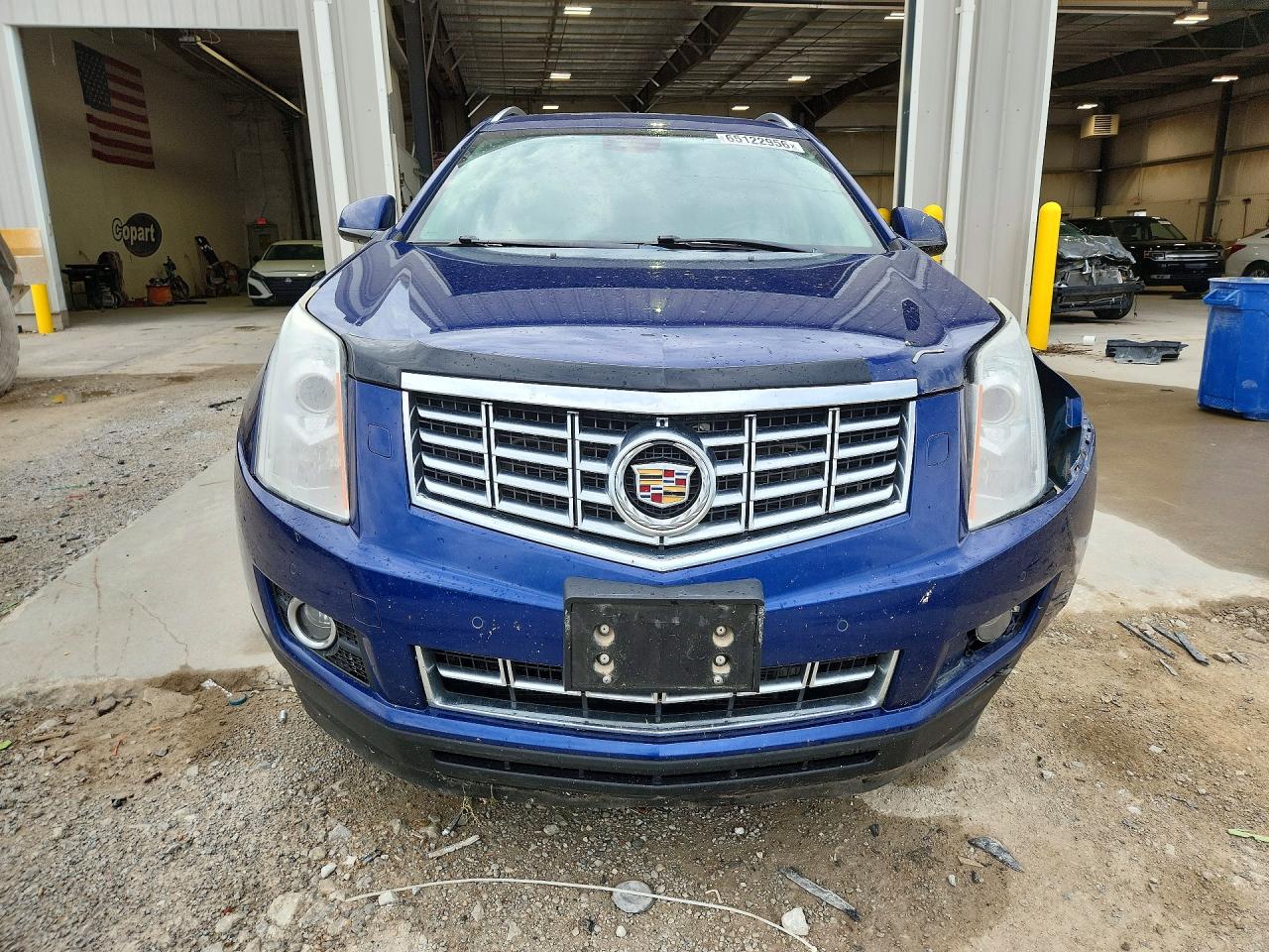 2013 Cadillac Srx Performance Collection Blue vin: 3GYFNDE39DS500365