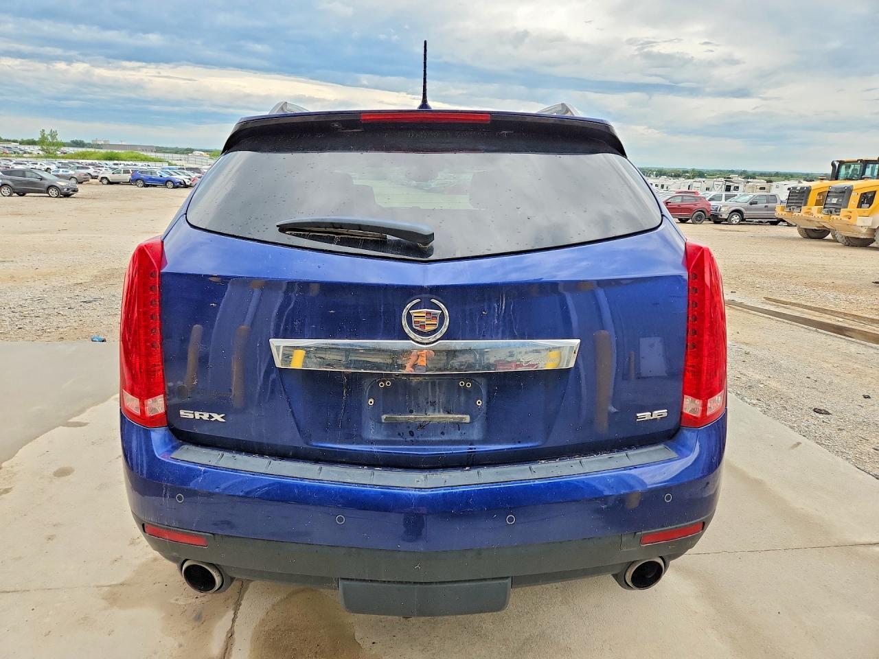2013 Cadillac Srx Performance Collection Blue vin: 3GYFNDE39DS500365