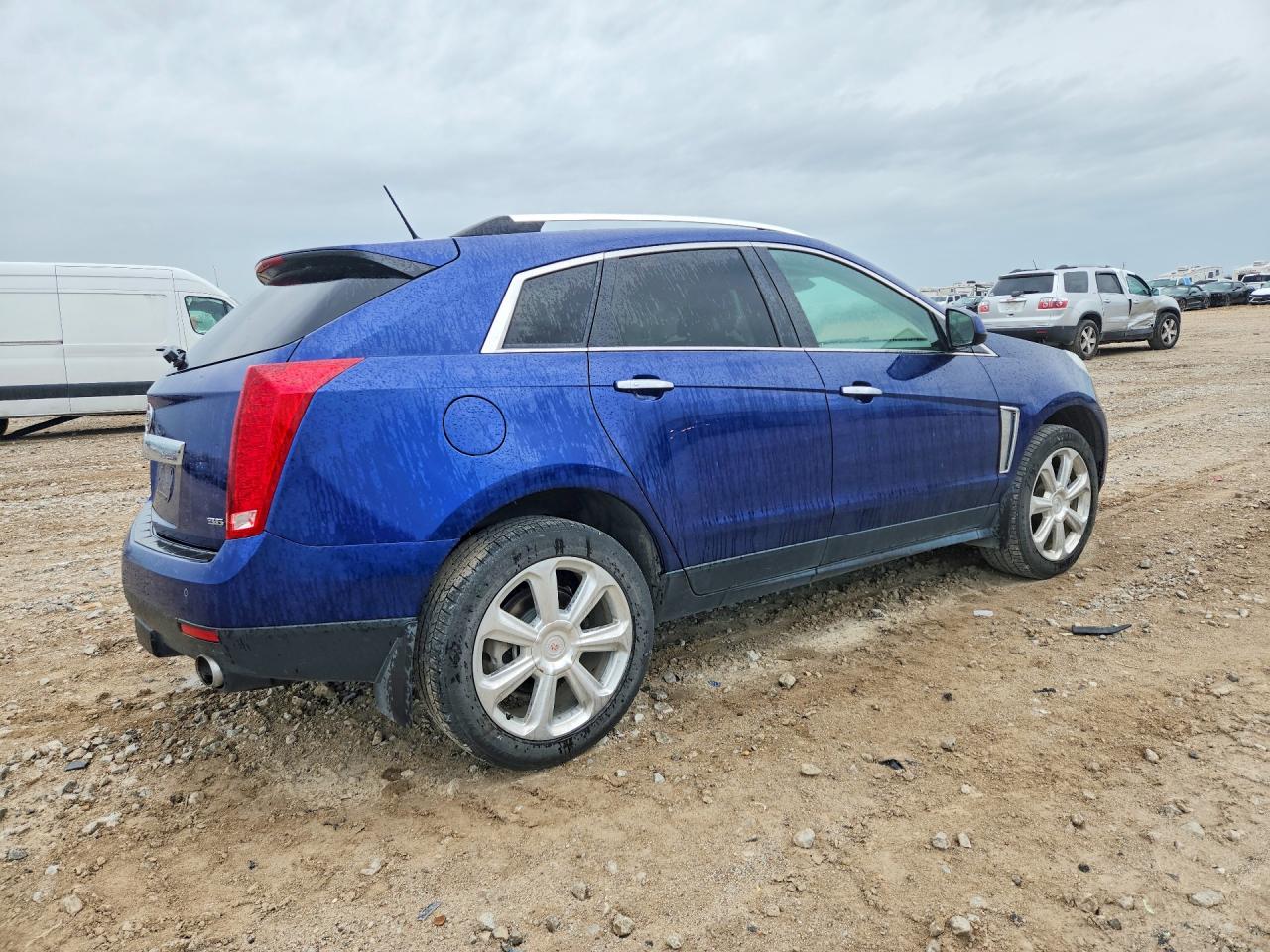 2013 Cadillac Srx Performance Collection Blue vin: 3GYFNDE39DS500365
