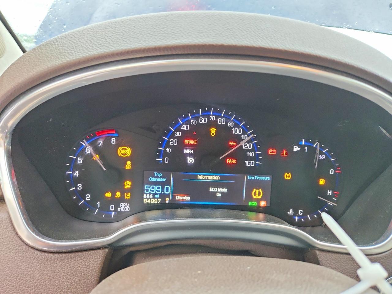 2013 Cadillac Srx Performance Collection Blue vin: 3GYFNDE39DS500365