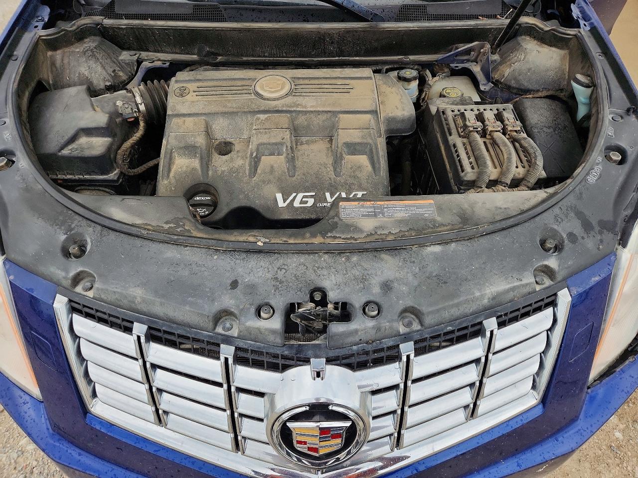 2013 Cadillac Srx Performance Collection Blue vin: 3GYFNDE39DS500365