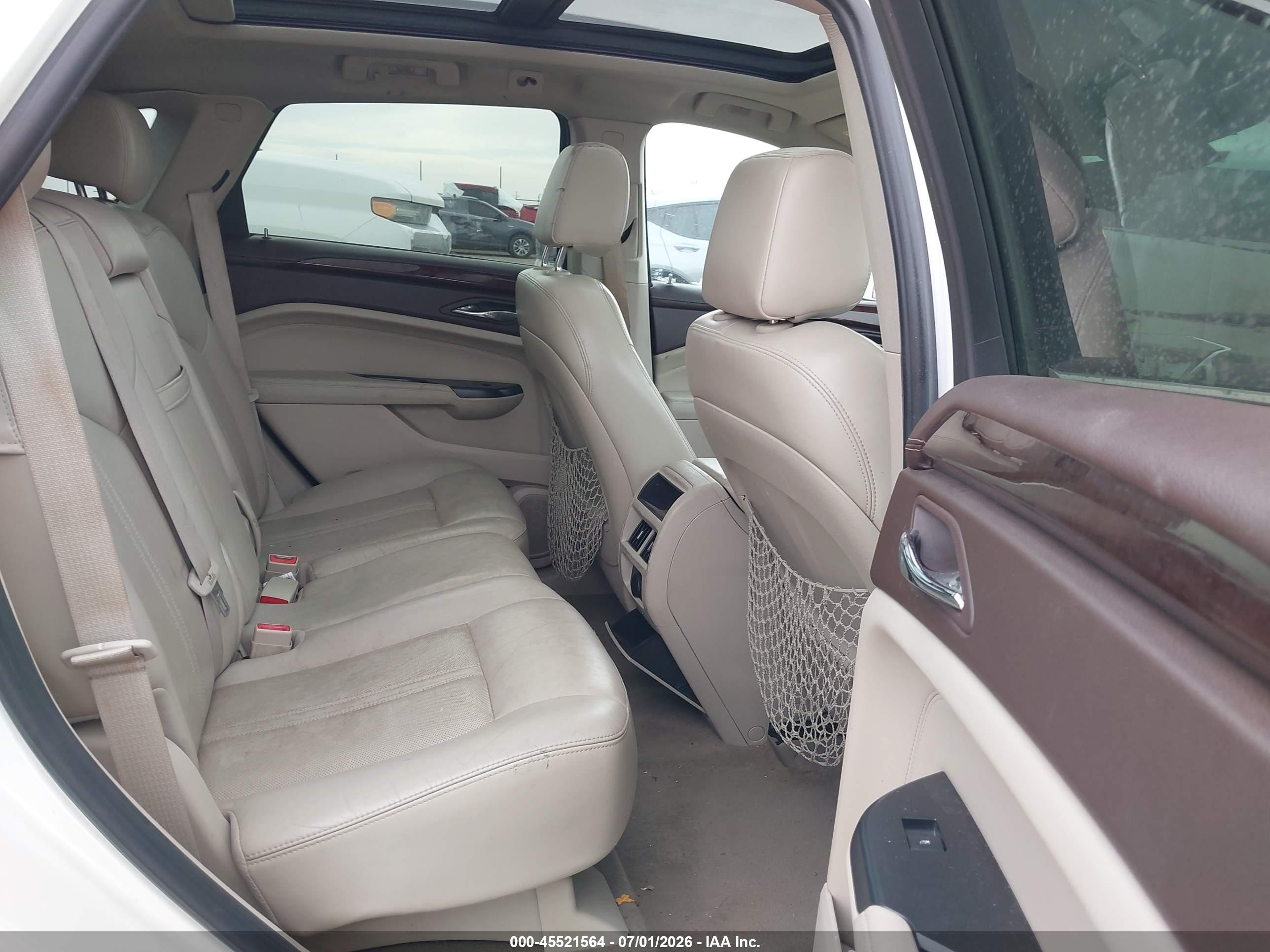 2013 Cadillac Srx Performance Collection White vin: 3GYFNDE39DS533463