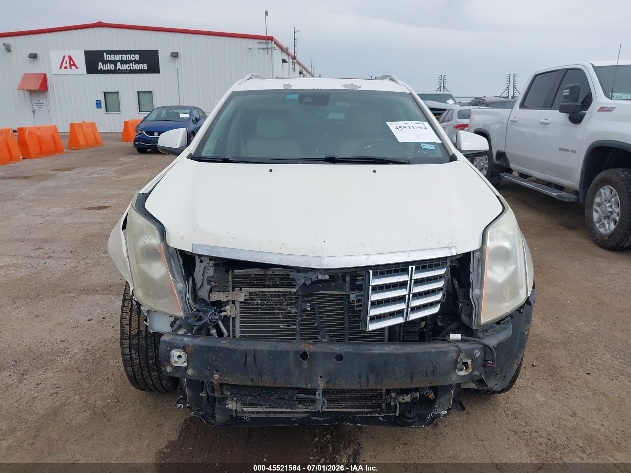 2013 Cadillac Srx Performance Collection White vin: 3GYFNDE39DS533463