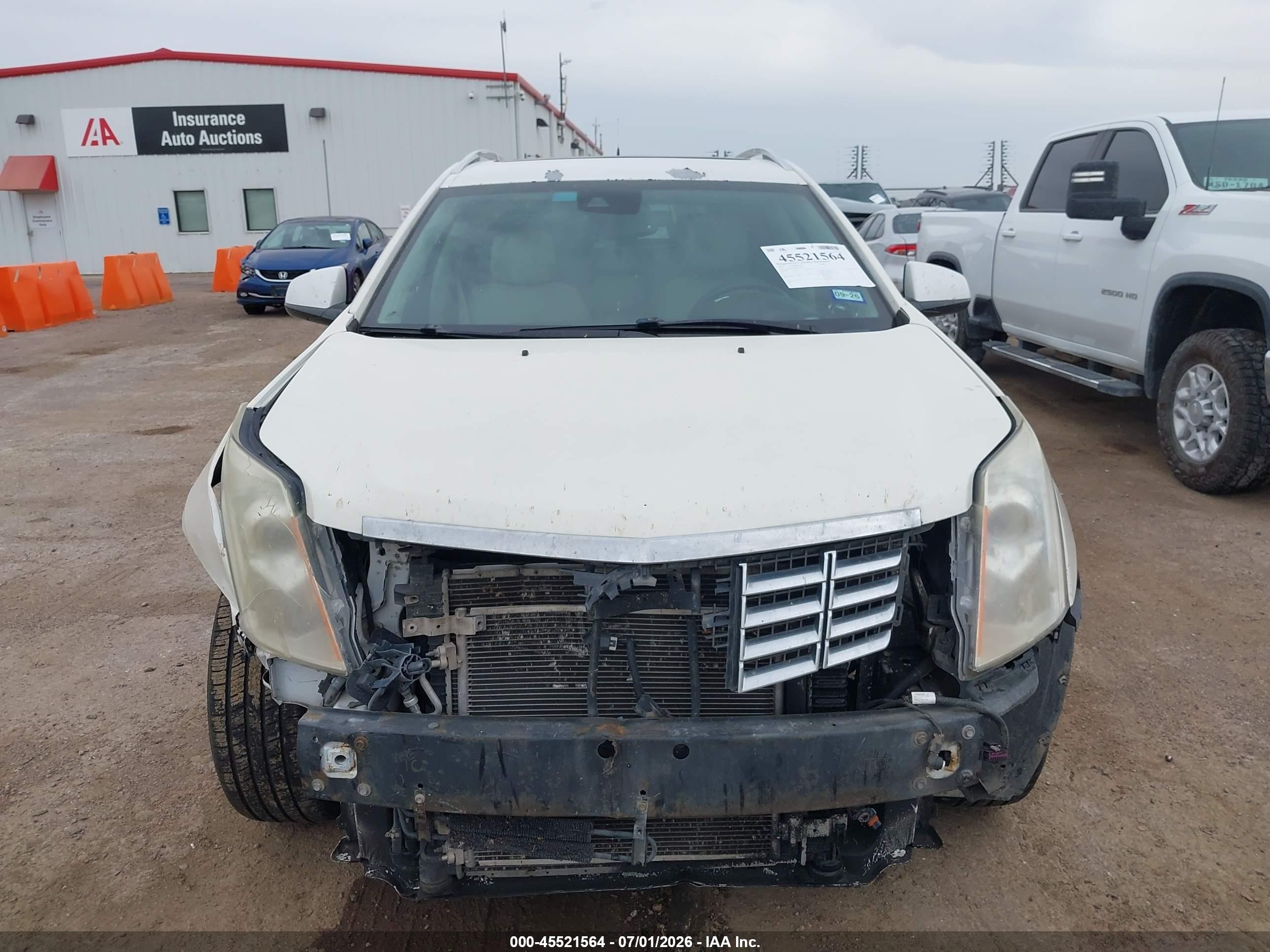 2013 Cadillac Srx Performance Collection White vin: 3GYFNDE39DS533463
