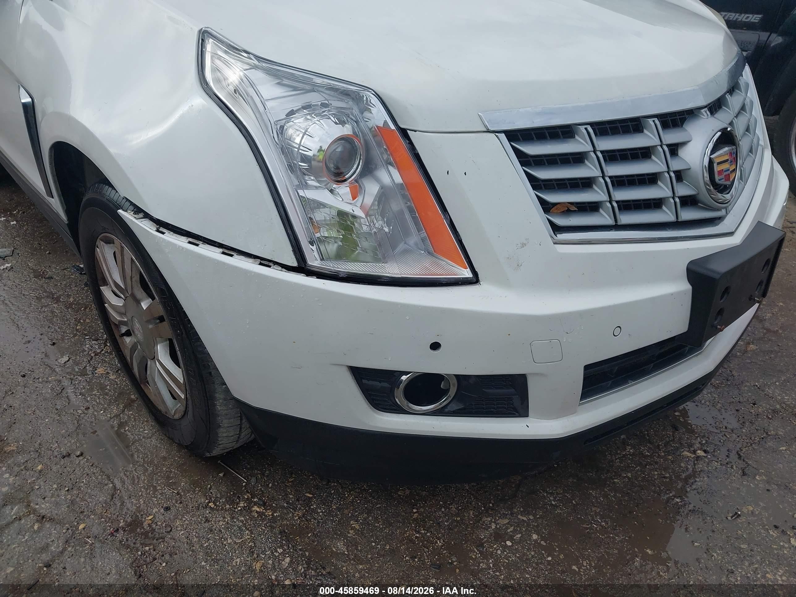 2013 Cadillac Srx Performance Collection White vin: 3GYFNDE39DS543541