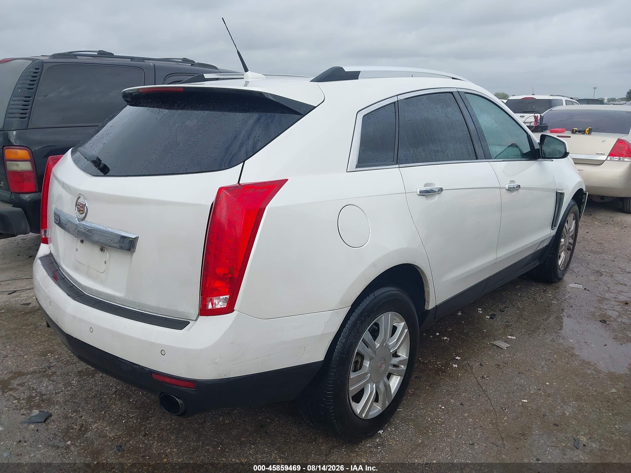 2013 Cadillac Srx Performance Collection White vin: 3GYFNDE39DS543541
