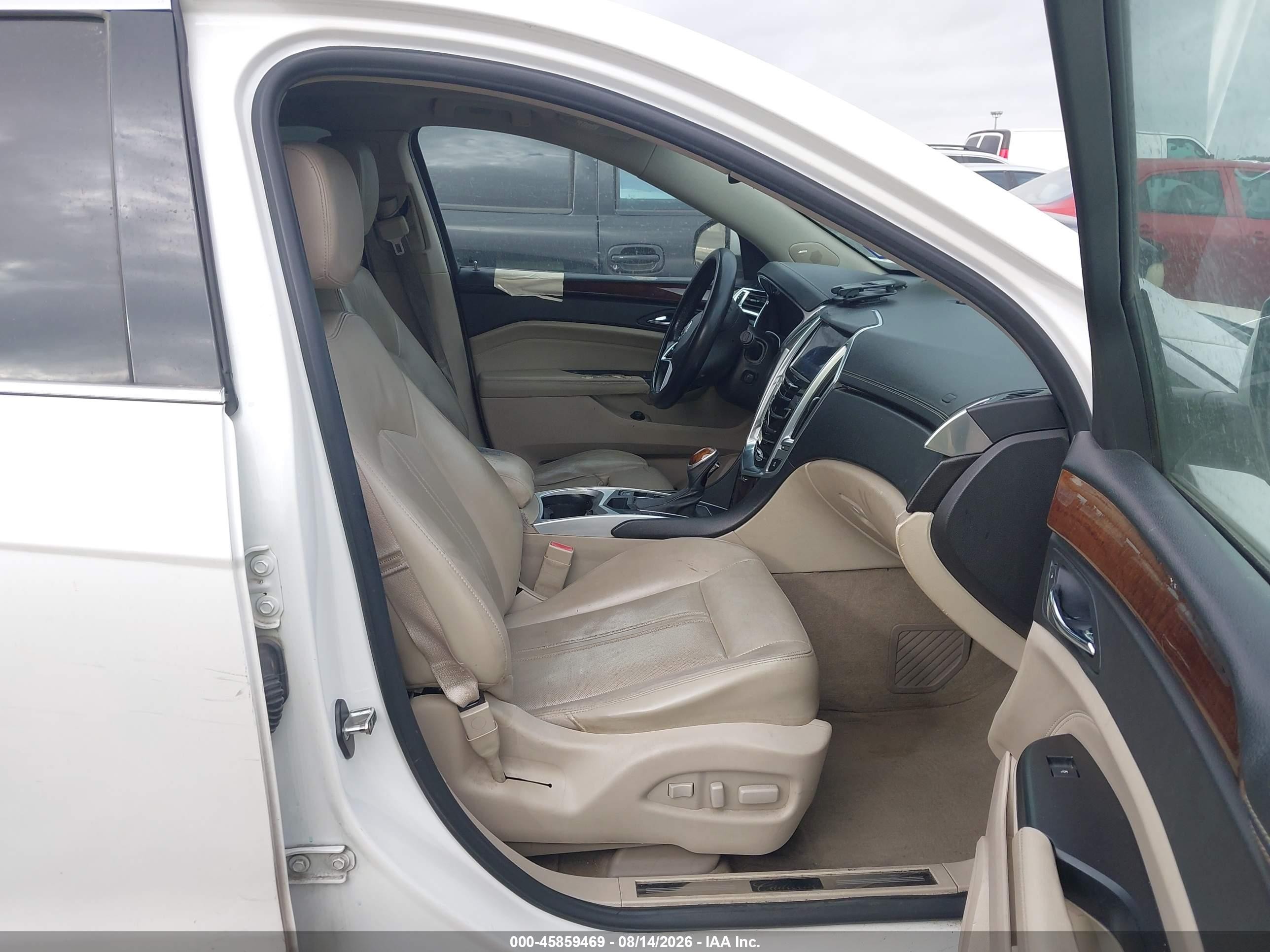 2013 Cadillac Srx Performance Collection White vin: 3GYFNDE39DS543541