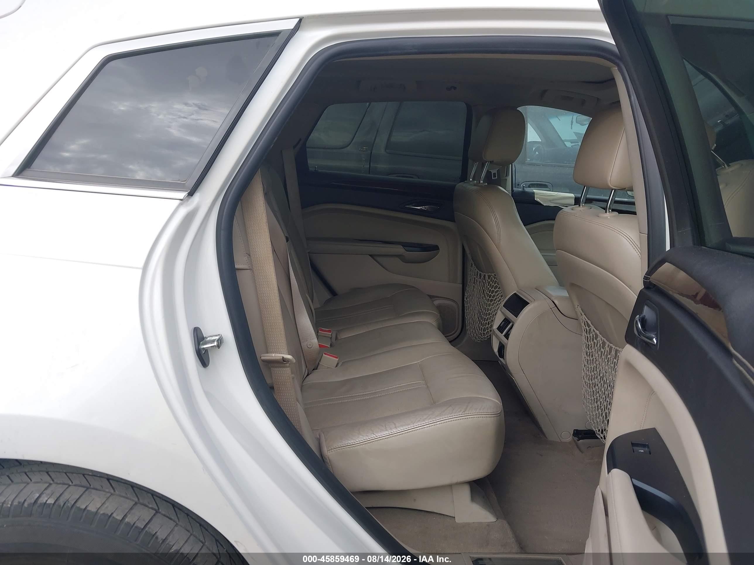 2013 Cadillac Srx Performance Collection White vin: 3GYFNDE39DS543541