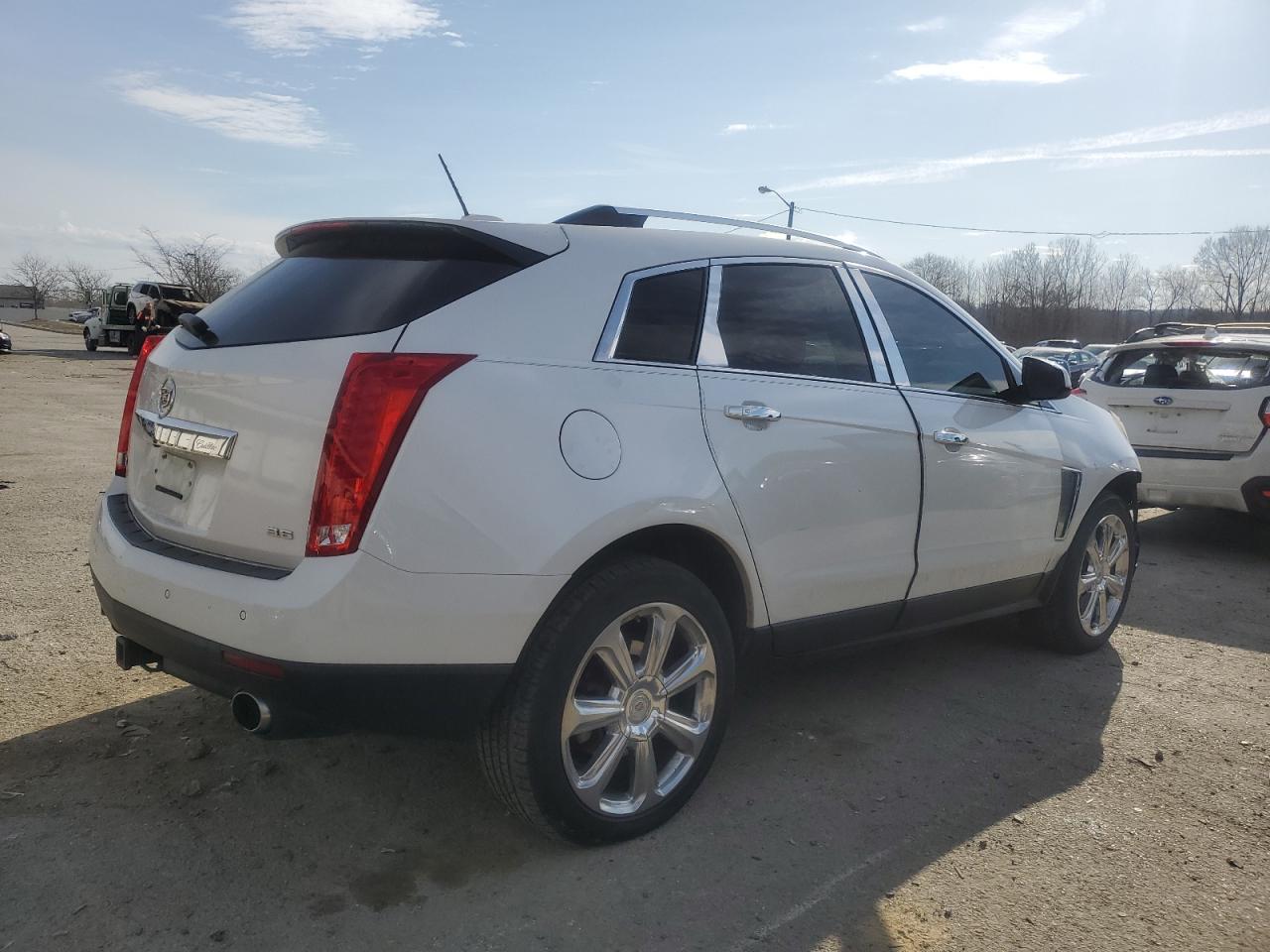 2015 Cadillac Srx Premium Collection White vin: 3GYFNDE39FS623425