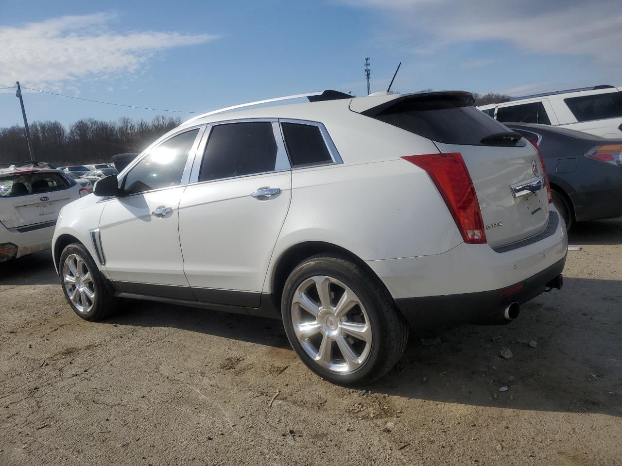 2015 Cadillac Srx Premium Collection White vin: 3GYFNDE39FS623425