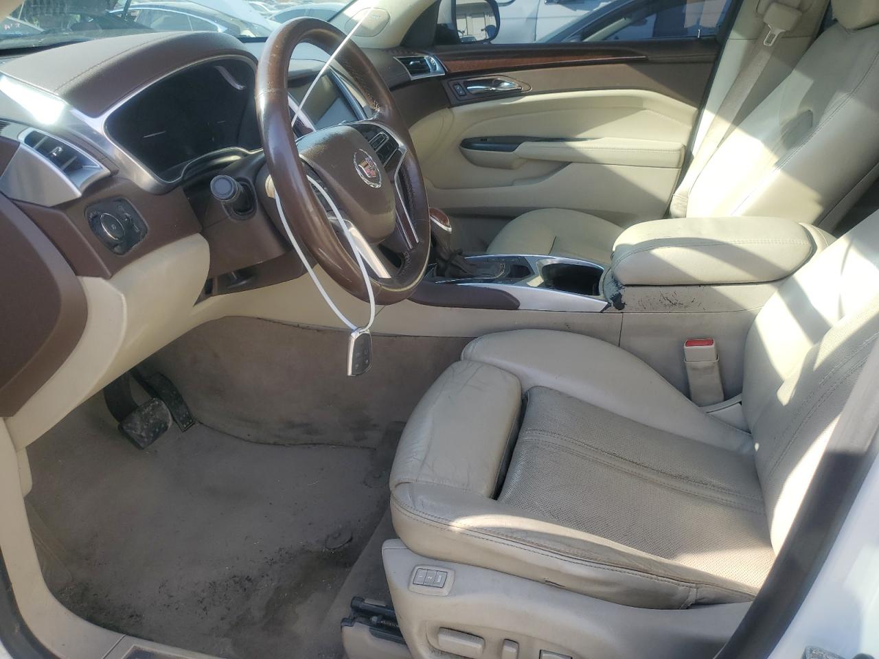 2015 Cadillac Srx Premium Collection White vin: 3GYFNDE39FS623425