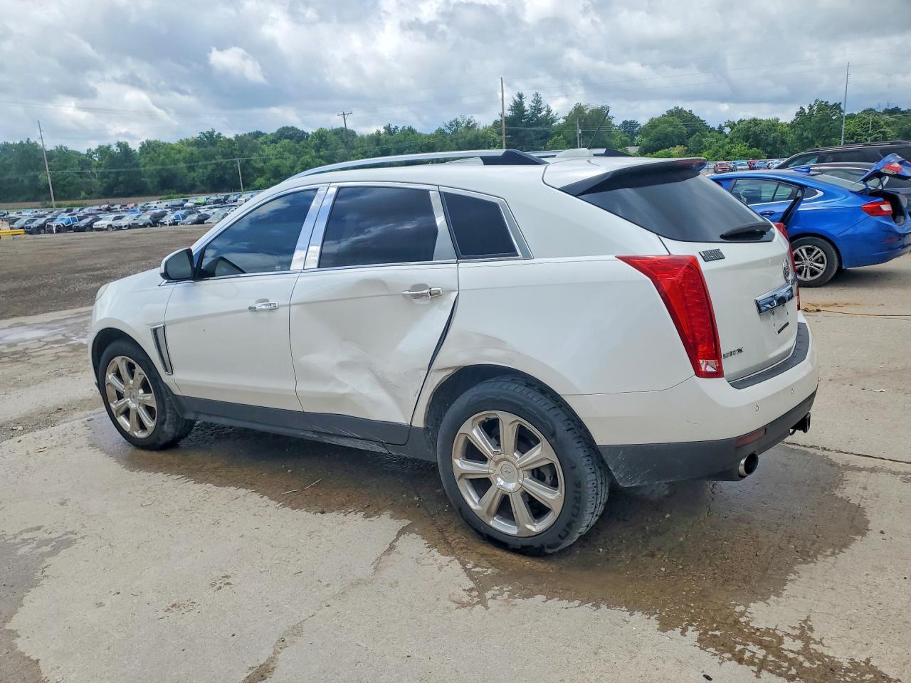 2015 Cadillac Srx Premium Collection White vin: 3GYFNDE39FS623425