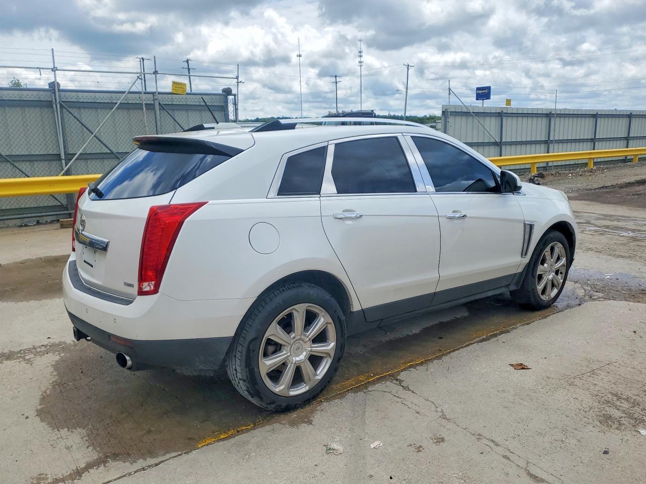 2015 Cadillac Srx Premium Collection White vin: 3GYFNDE39FS623425