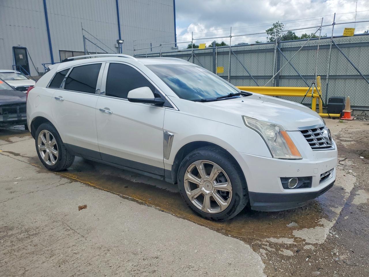 2015 Cadillac Srx Premium Collection White vin: 3GYFNDE39FS623425