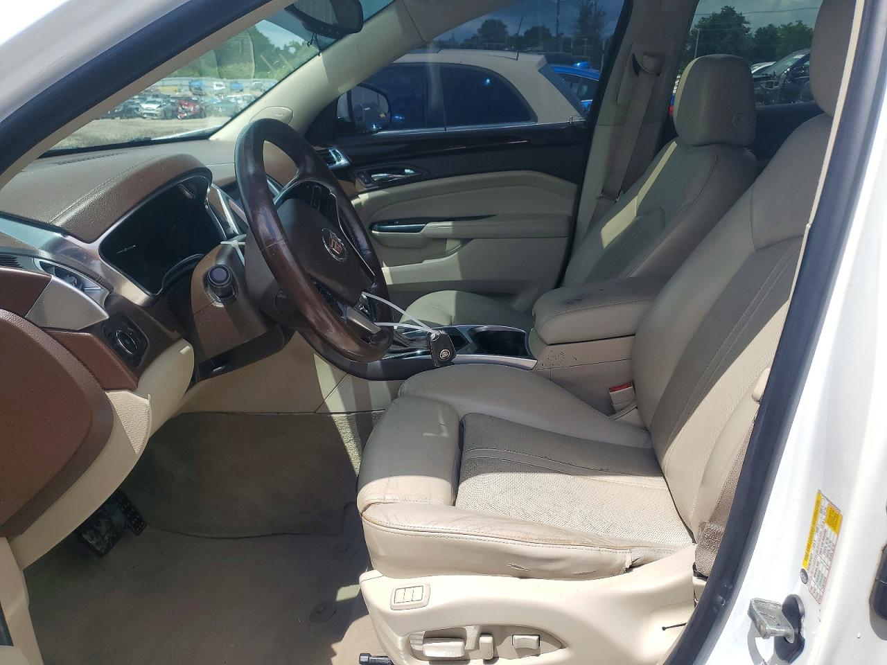 2015 Cadillac Srx Premium Collection White vin: 3GYFNDE39FS623425