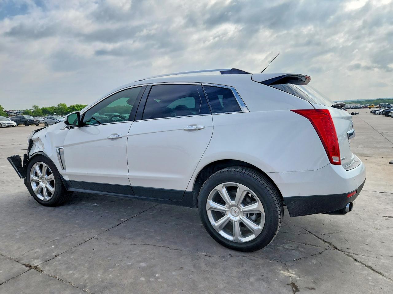 2015 Cadillac Srx Premium Collection White vin: 3GYFNDE39FS637826