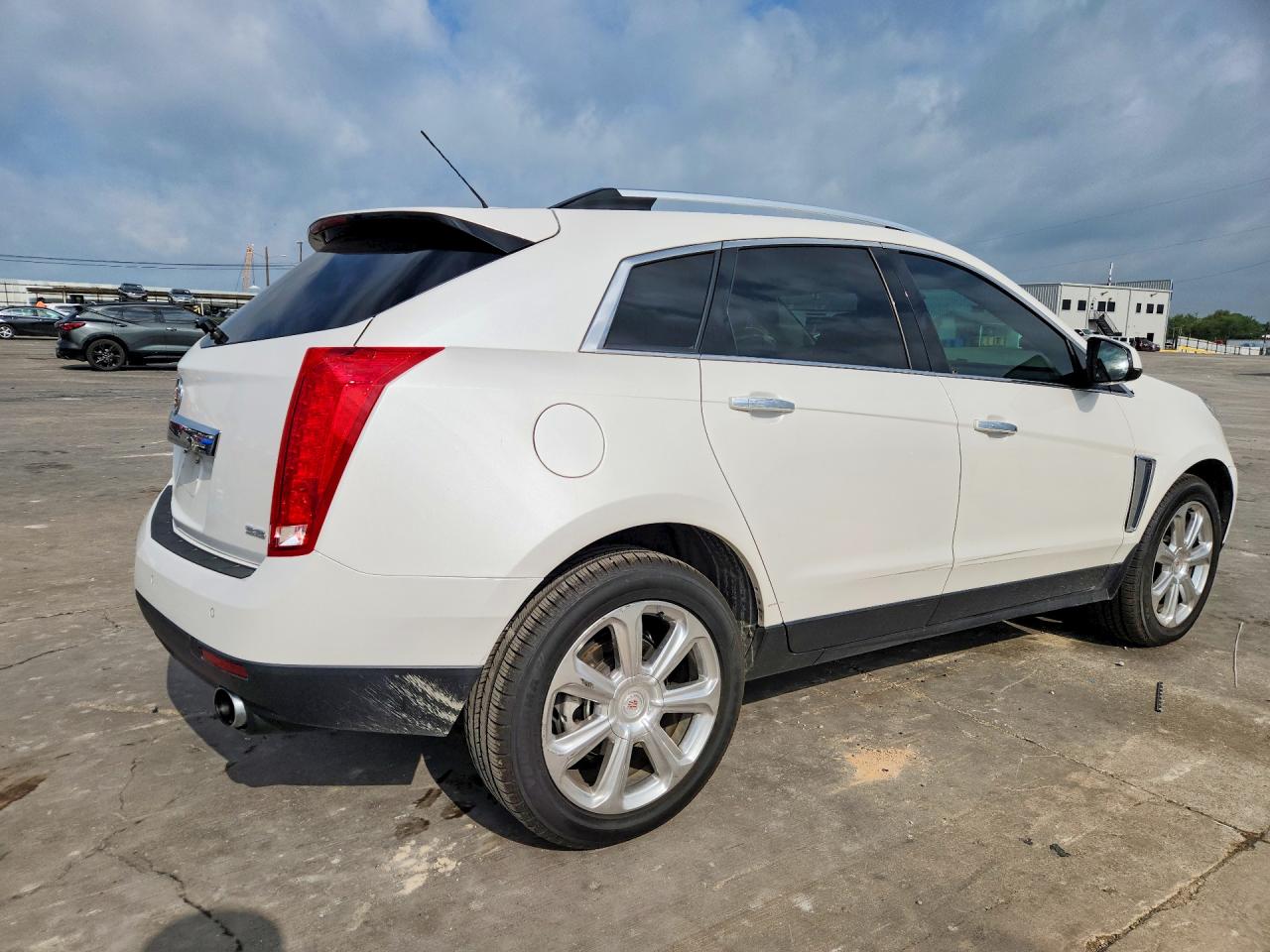 2015 Cadillac Srx Premium Collection White vin: 3GYFNDE39FS637826