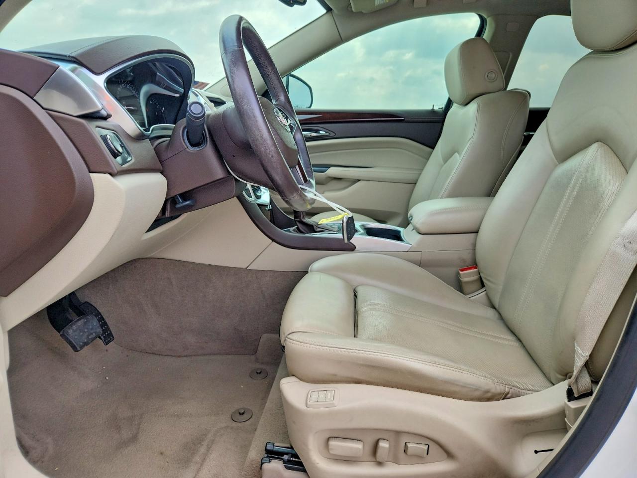 2015 Cadillac Srx Premium Collection White vin: 3GYFNDE39FS637826