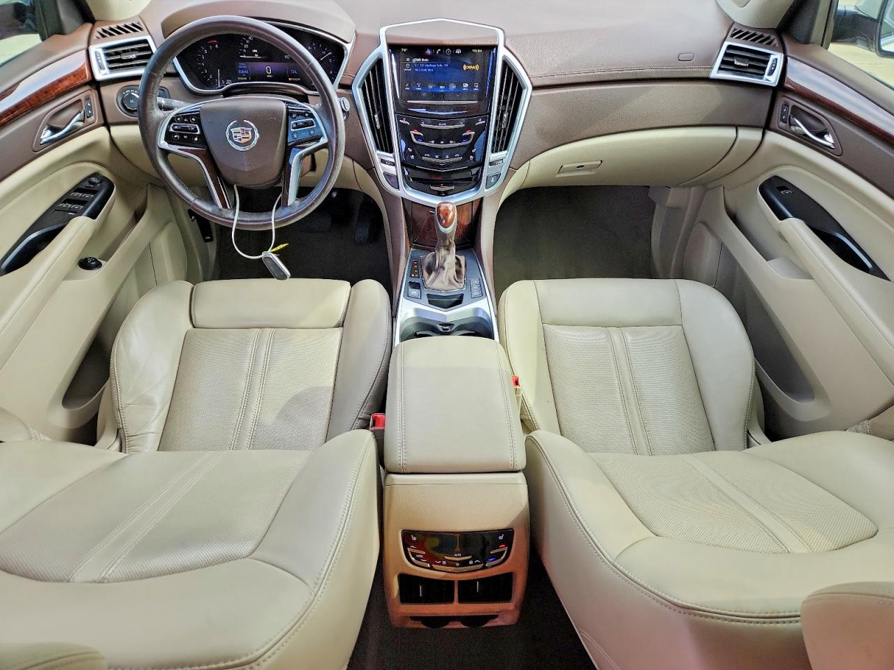 2015 Cadillac Srx Premium Collection White vin: 3GYFNDE39FS637826