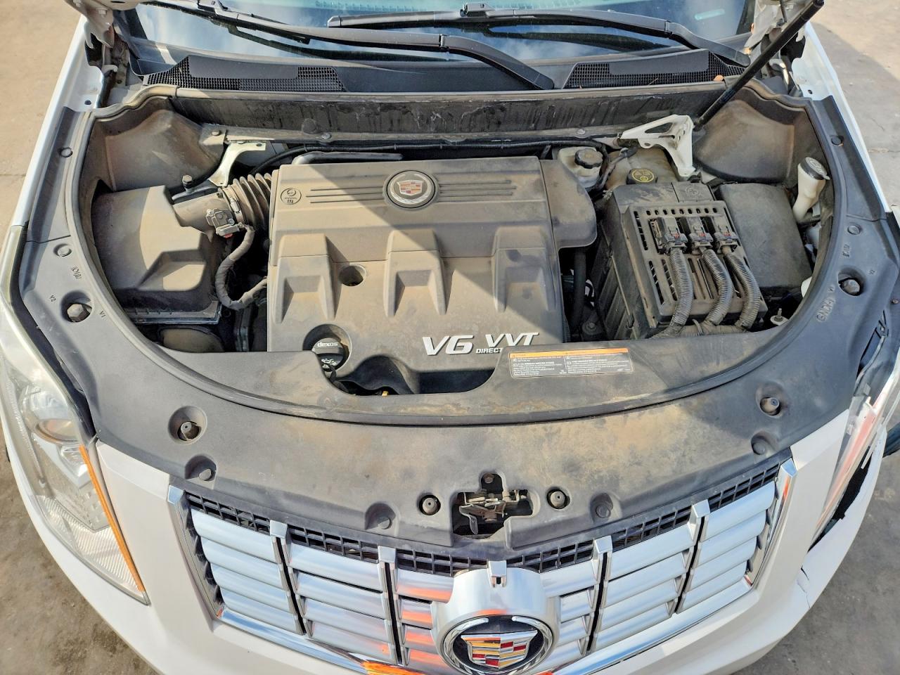 2015 Cadillac Srx Premium Collection White vin: 3GYFNDE39FS637826