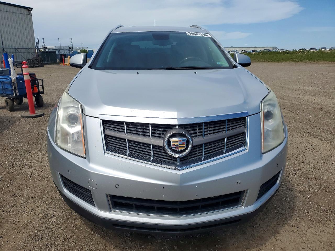 2012 Cadillac Srx Luxury Collection Silver vin: 3GYFNDE3XCS507808