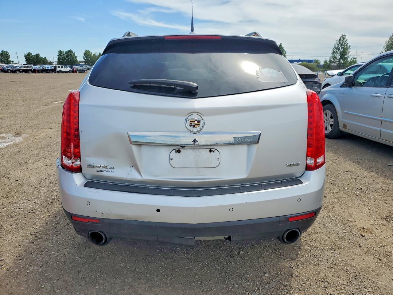 2012 Cadillac Srx Luxury Collection Silver vin: 3GYFNDE3XCS507808
